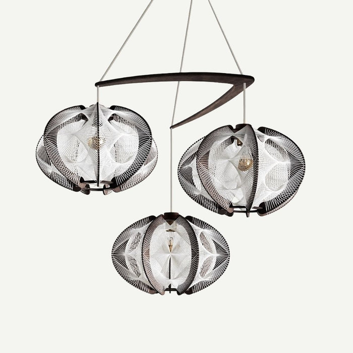 Lustre ECHINO, Tressage Triple Twist