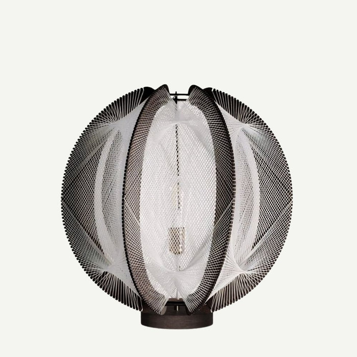 Lampe sur socle ASTROFI, tressage Twist Croisé