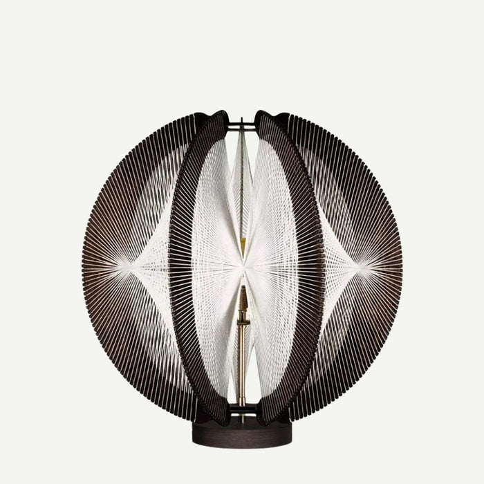 Lampe sur socle ASTROFI, tressage Twist