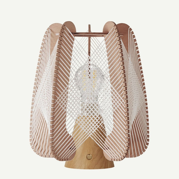 Lampe nomade Arioca, tressage Croisé