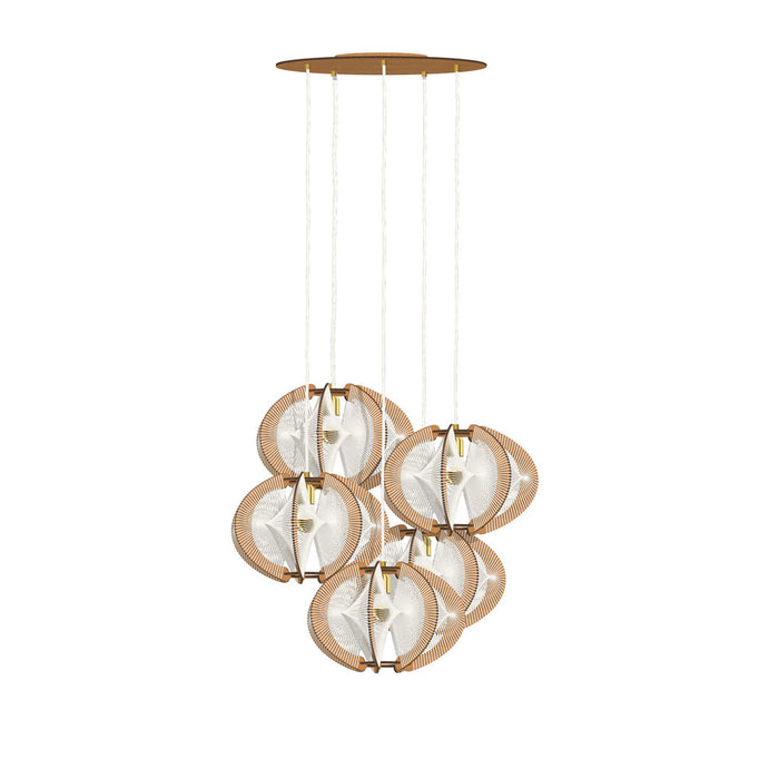 Lustre cascade 5 Echino Twist