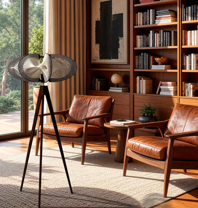 Lampadaire ETIOLA, tressage Twist