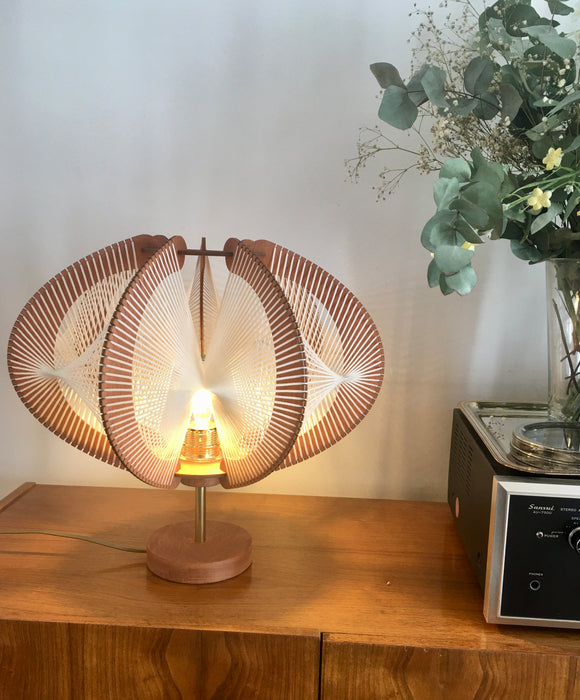 ECHINO table lamp, Twist braiding