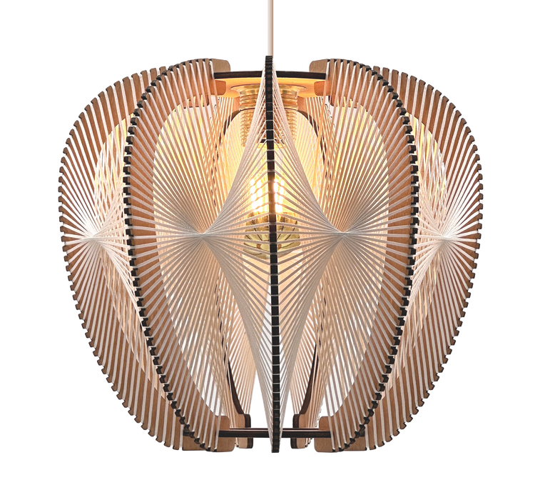 Suspension LAMPIU - tressage Twist