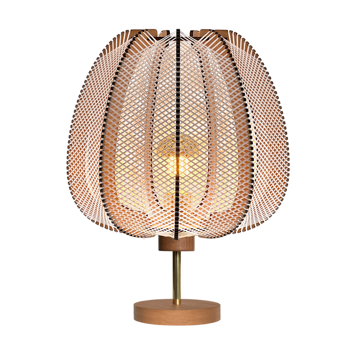 LAMPIU table lamp - Croisé braiding