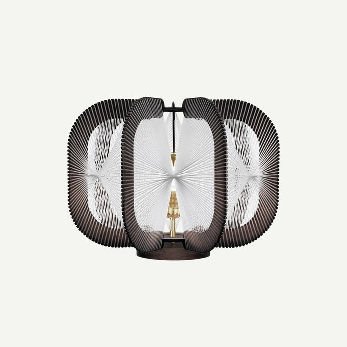 Lampe sur socle DRUMJEE 7, Tressage Twist