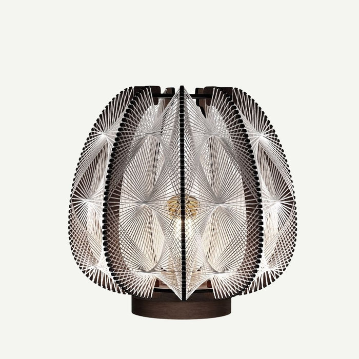 Lampe sur socle LAMPIU - tressage Triple Twist