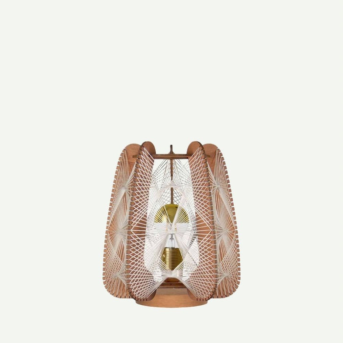 Lampe sur socle ARIOCA, tressage Triple Twist