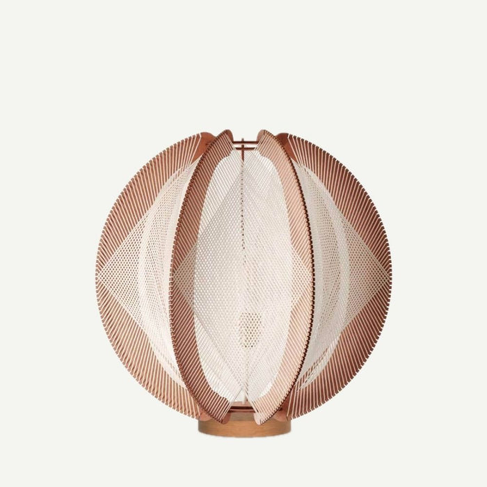 Lampe sur socle ASTROFI, tressage Croisé