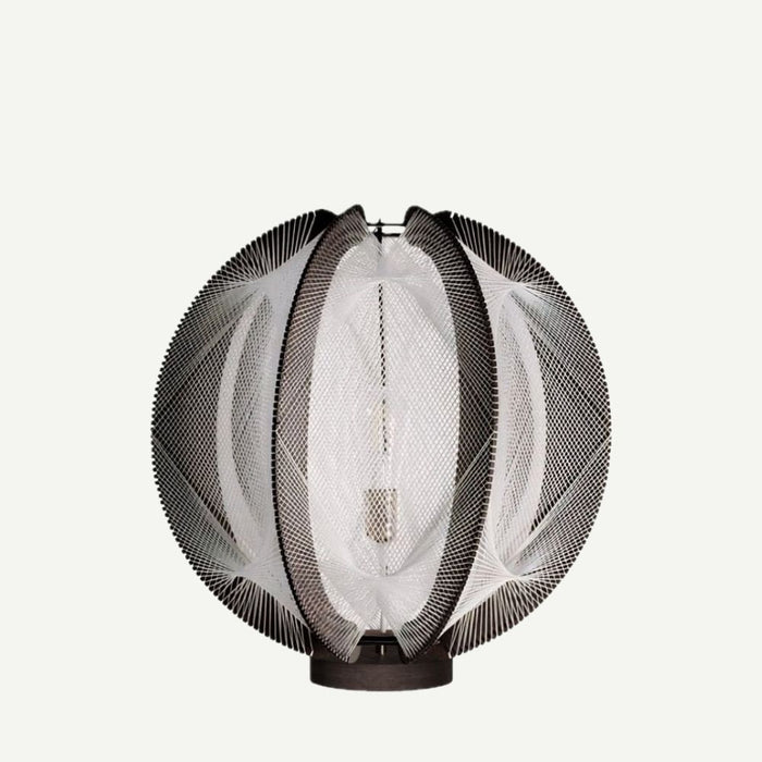 Lampe sur socle ASTROFI, tressage Twist Croisé