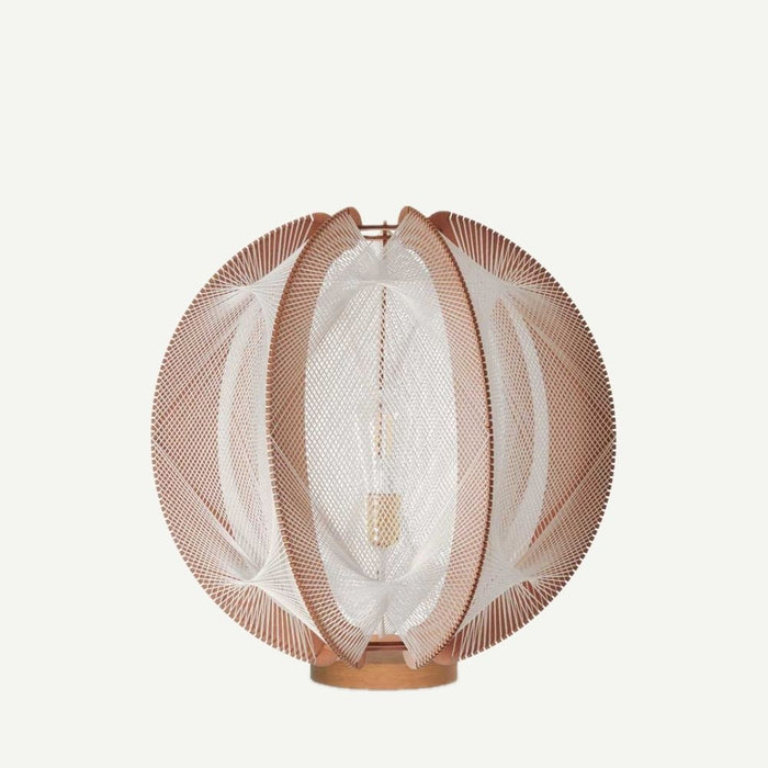 Lampe sur socle ASTROFI, tressage Twist Croisé