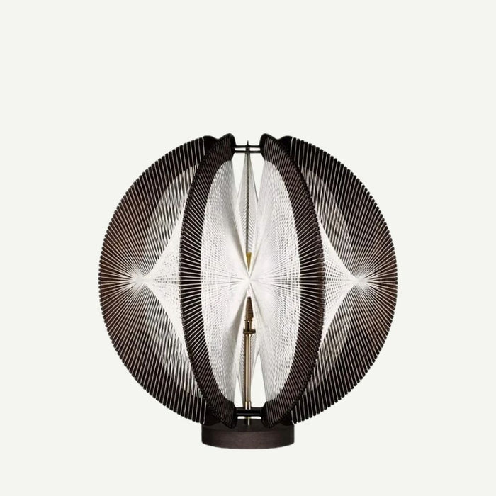 Lampe sur socle ASTROFI, tressage Twist