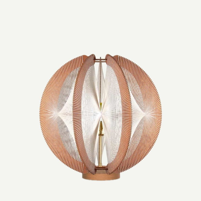 Lampe sur socle ASTROFI, tressage Twist
