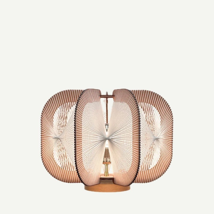 Lampe sur socle DRUMJEE 7, Tressage Twist