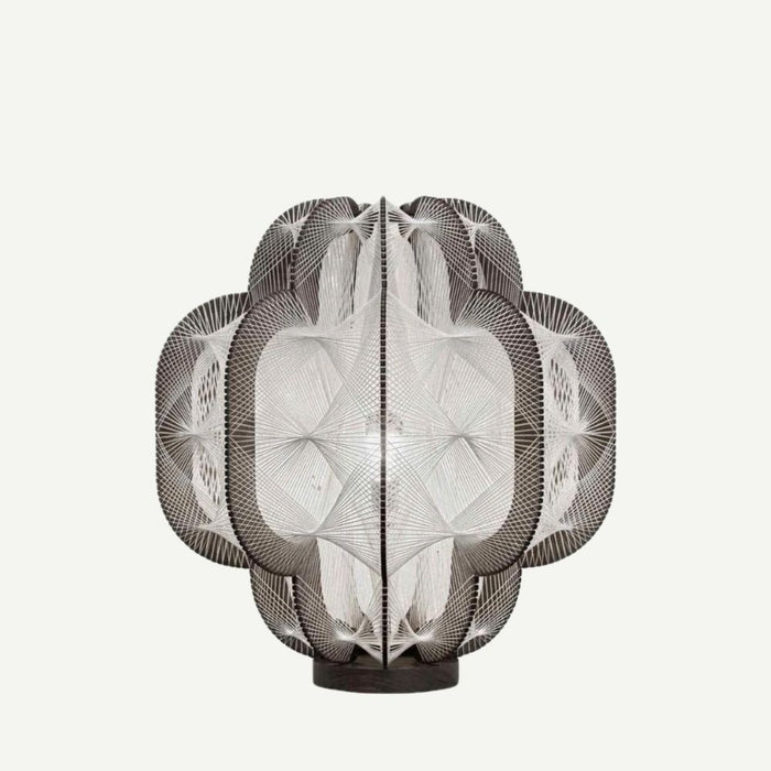 Lampe sur socle OCCYGONE, Tressage Twist