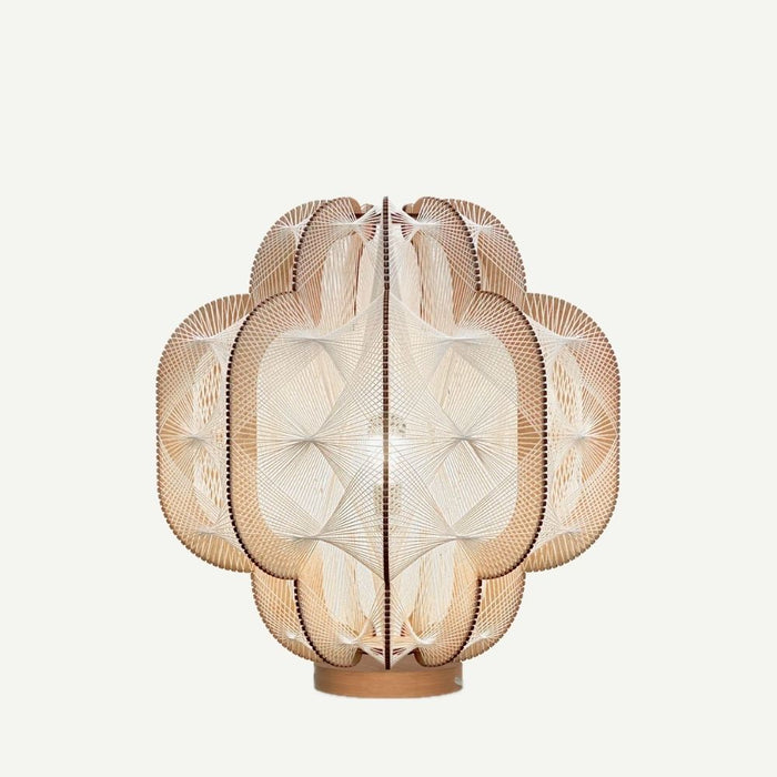 Lampe sur socle OCCYGONE, Tressage Twist