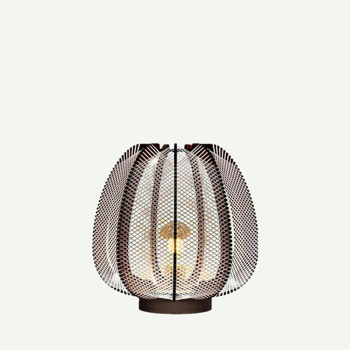 Lampe sur socle LAMPIU - tressage Croisé