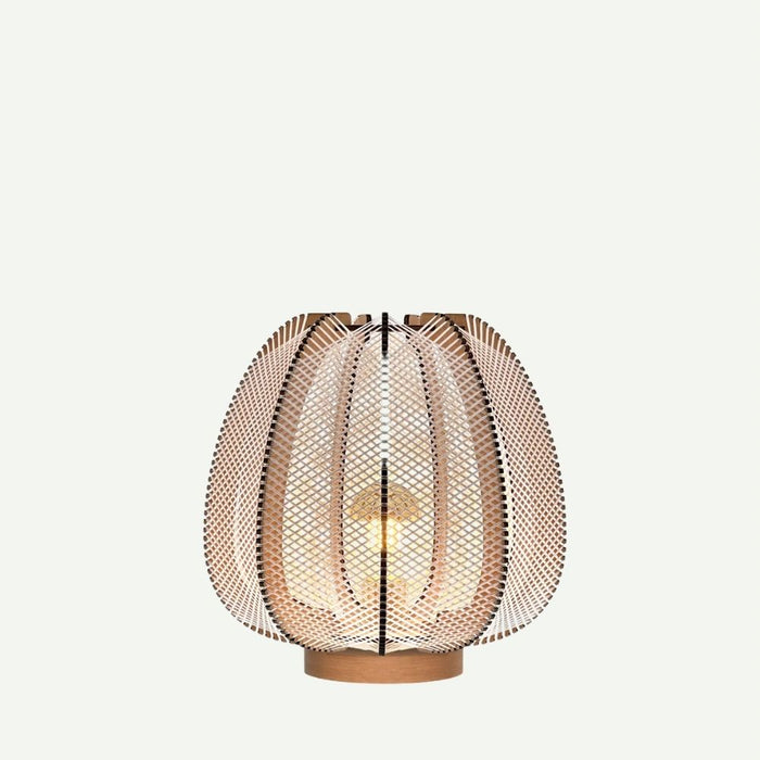 Lampe sur socle LAMPIU - tressage Croisé