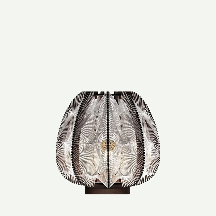 Lampe sur socle LAMPIU - tressage Triple Twist