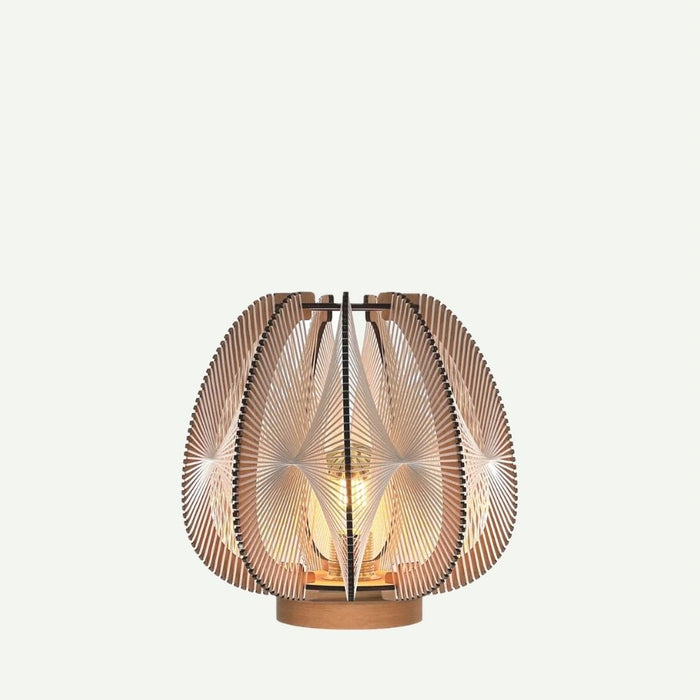 Lampe sur socle LAMPIU - tressage Twist