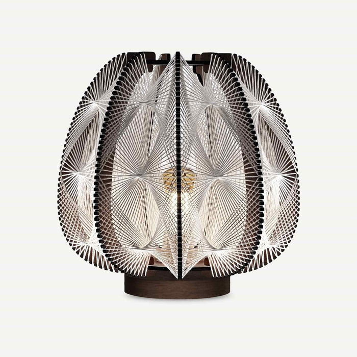Lampe sur socle LAMPIU - tressage Triple Twist