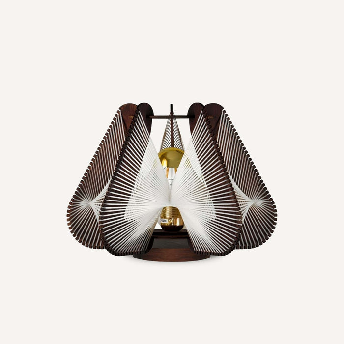 Lampe sur socle NOTOCA, tressage Twist