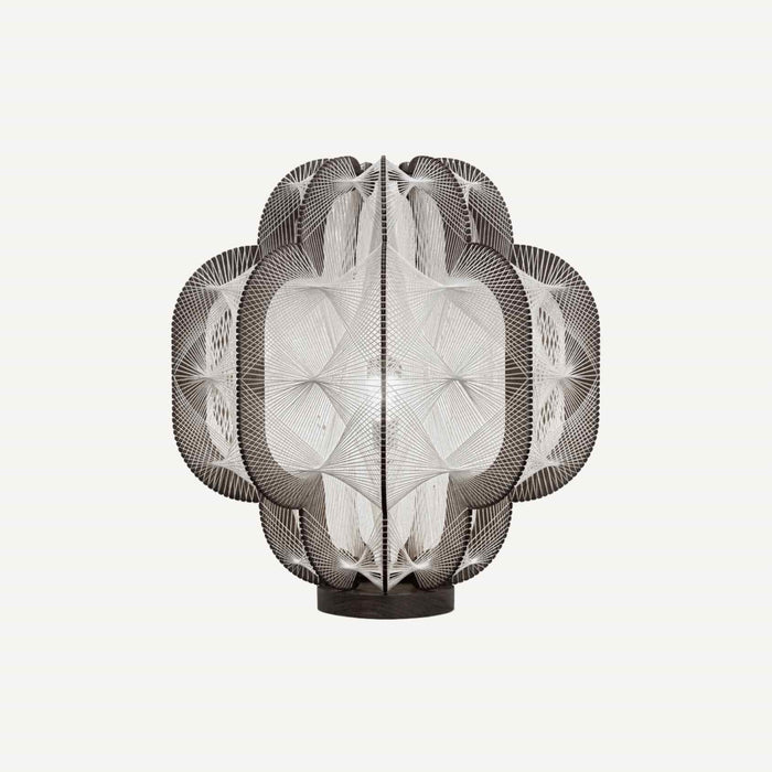 Lampe sur socle OCCYGONE, Tressage Twist