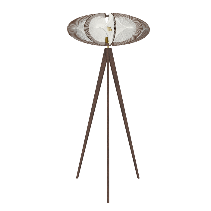 Large ETIOLA L floor lamp, Twist braiding