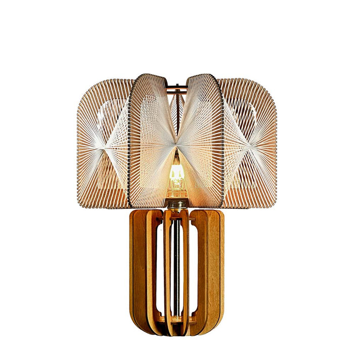 MULJEE Twist 50 table lamp with multi-arc base