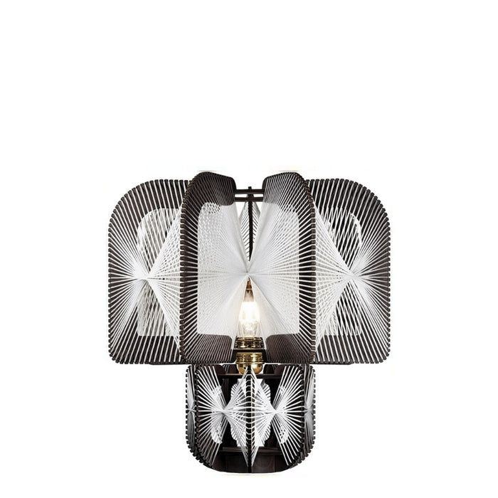 Lampe à poser MULJEE S avec pied tressé Twist