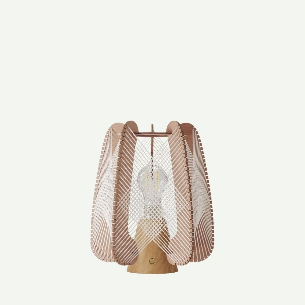 Lampe nomade Arioca, tressage Croisé