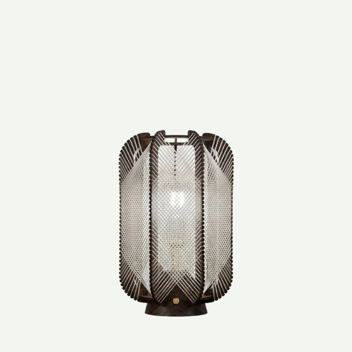 Lampe nomade Pillsi, tressage Croisé
