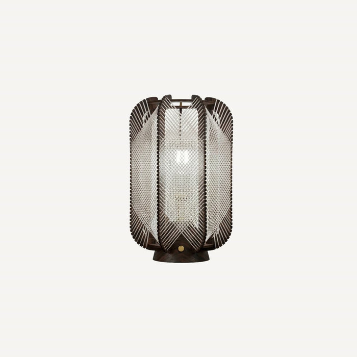 Lampe nomade Pillsi, tressage Croisé
