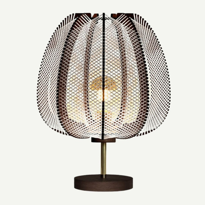 Lampe sur pied LAMPIU - tressage Croisé