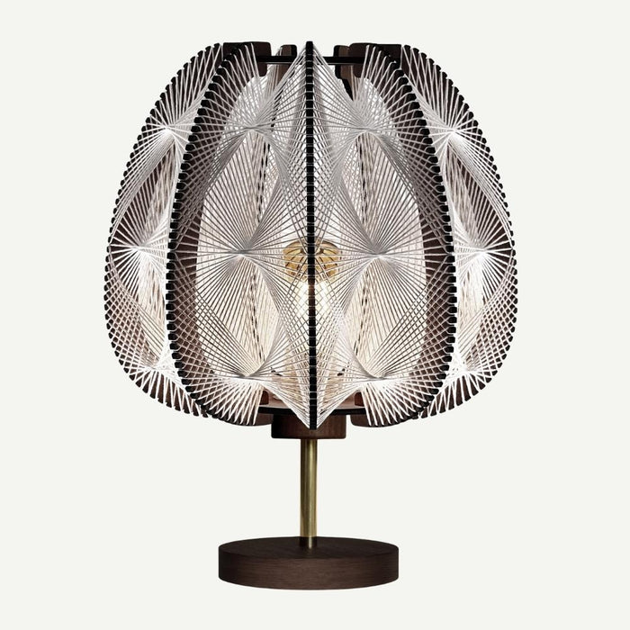 Lampe sur pied LAMPIU - tressage Triple Twist