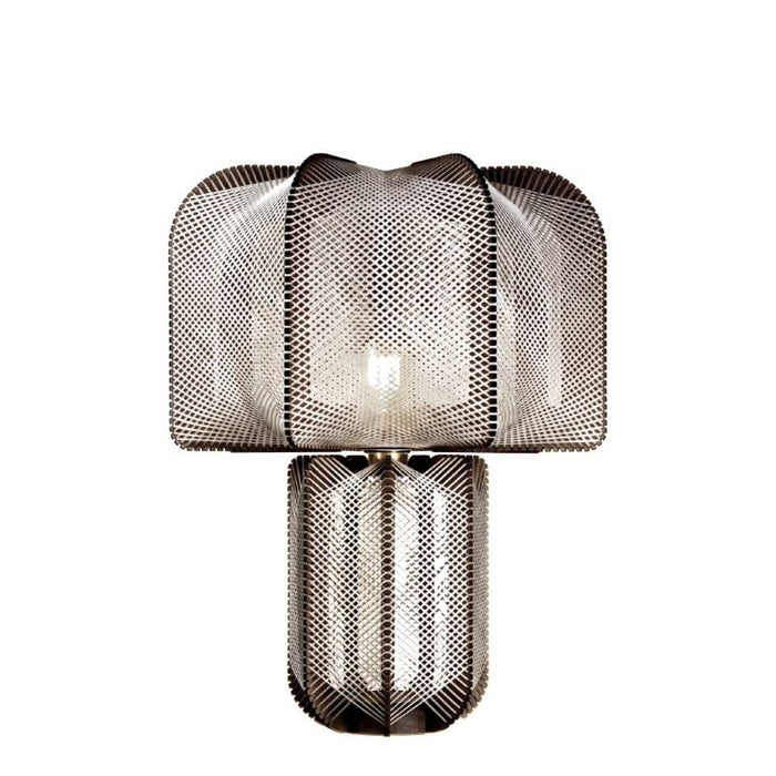 Lampe à poser MULJEE M  avec pied tressage Croisé