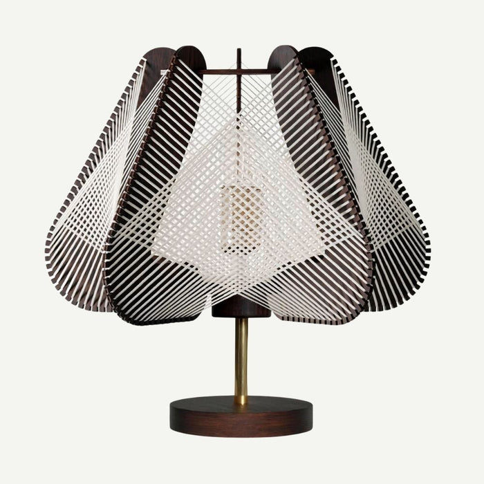 Lampe sur pied NOTOCA, tressage Croisé