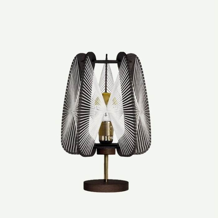 Lampe sur pied ARIOCA, tressage Twist