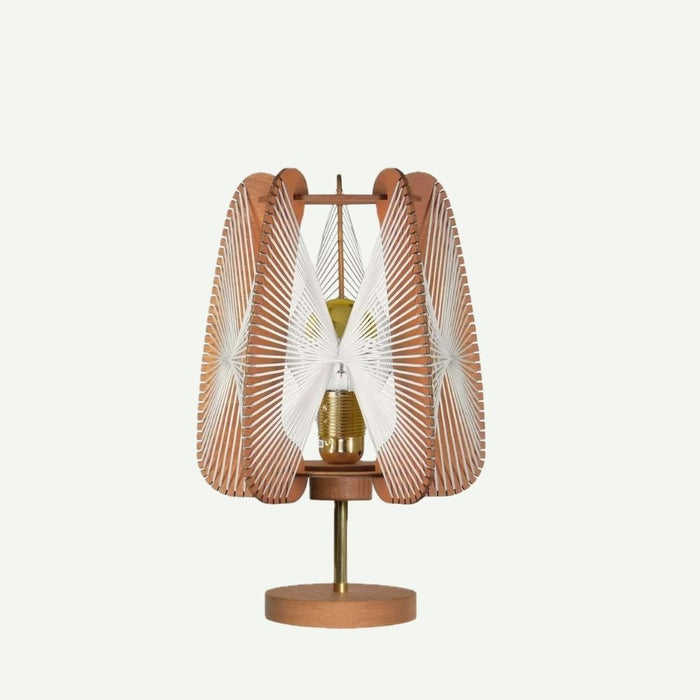 Lampe sur pied ARIOCA, tressage Twist