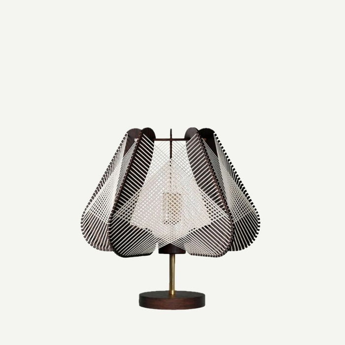 Lampe sur pied NOTOCA, tressage Croisé