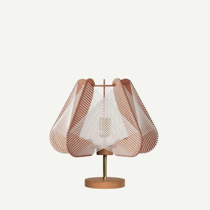 Lampe sur pied NOTOCA, tressage Croisé