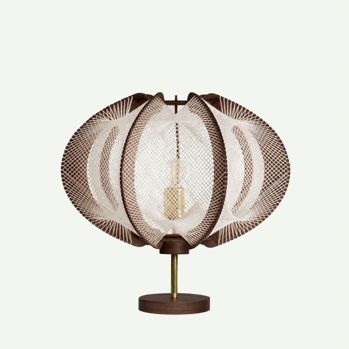 Lampe sur pied ECHINO, tressage Twist Croisé