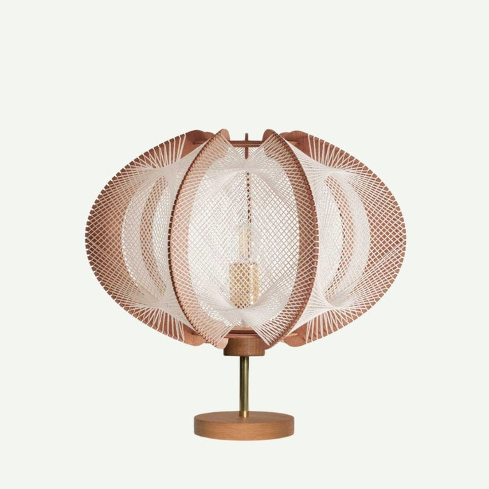 Lampe sur pied ECHINO, tressage Twist Croisé
