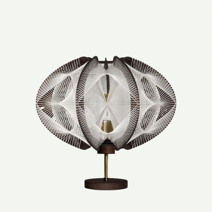 Lampe sur pied ECHINO, tressage Triple Twist