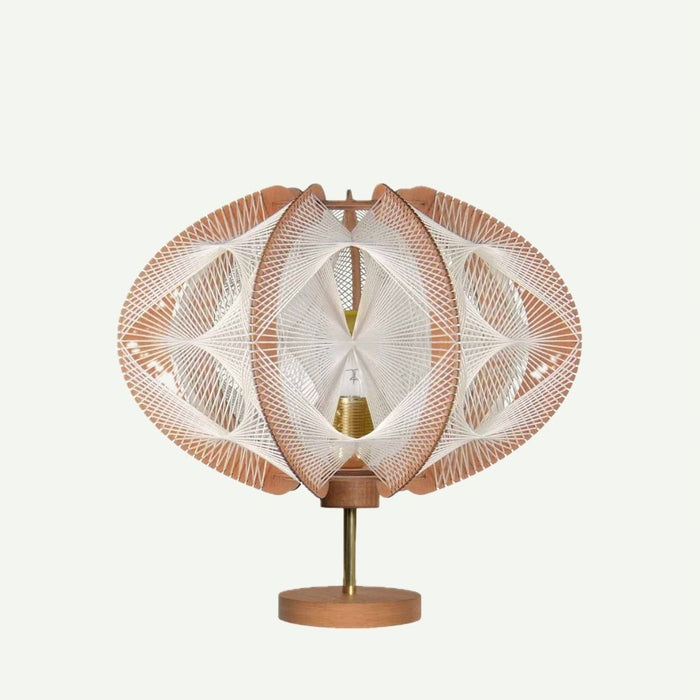 Lampe sur pied ECHINO, tressage Triple Twist
