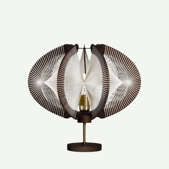 Lampe sur pied ECHINO, tressage Twist