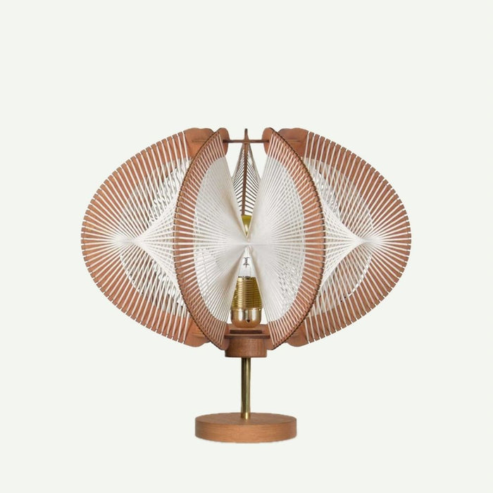 Lampe sur pied ECHINO, tressage Twist