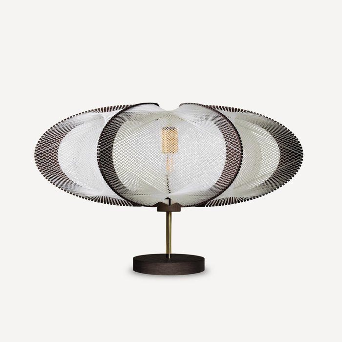 Lampe sur pied ETIOLA, tressage Twist Croisé