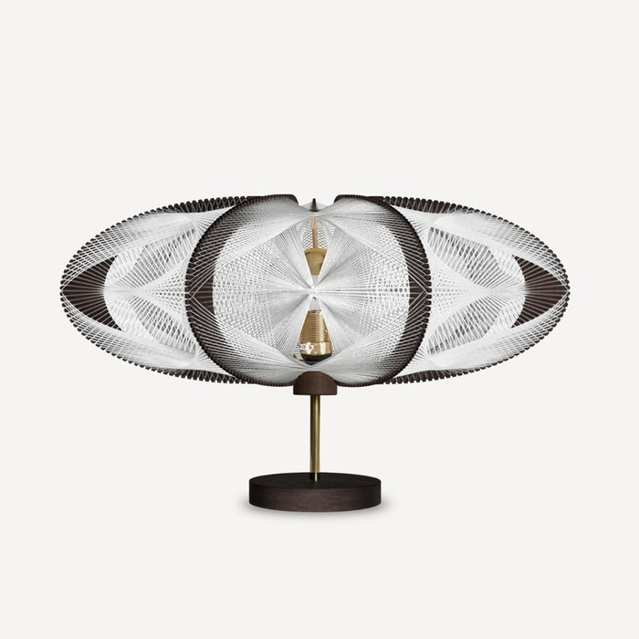 Lampe sur pied ETIOLA, tressage Triple Twist
