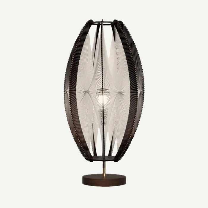Lampe sur pied DJEMINO, tressage Twist